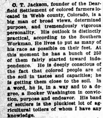 April 7, 1916 coverage by The Bystander, Iowa’s African American newspaper. Via Newspapers.com.